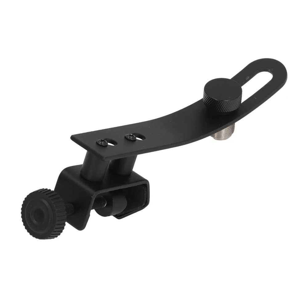 Drum Microphone Clip Adjustable Shockproof Microphone Securing Clips Mount Holder for Drum Practice and Recording