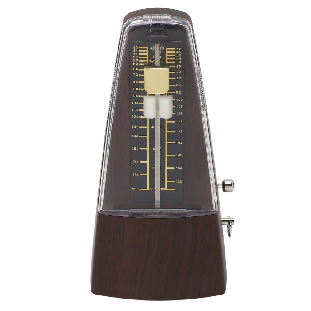 Mechanical Metronome 40 To 208 Bpm Precise Rhythm Universal Metronome for Piano Violin Guitar Bass Drums