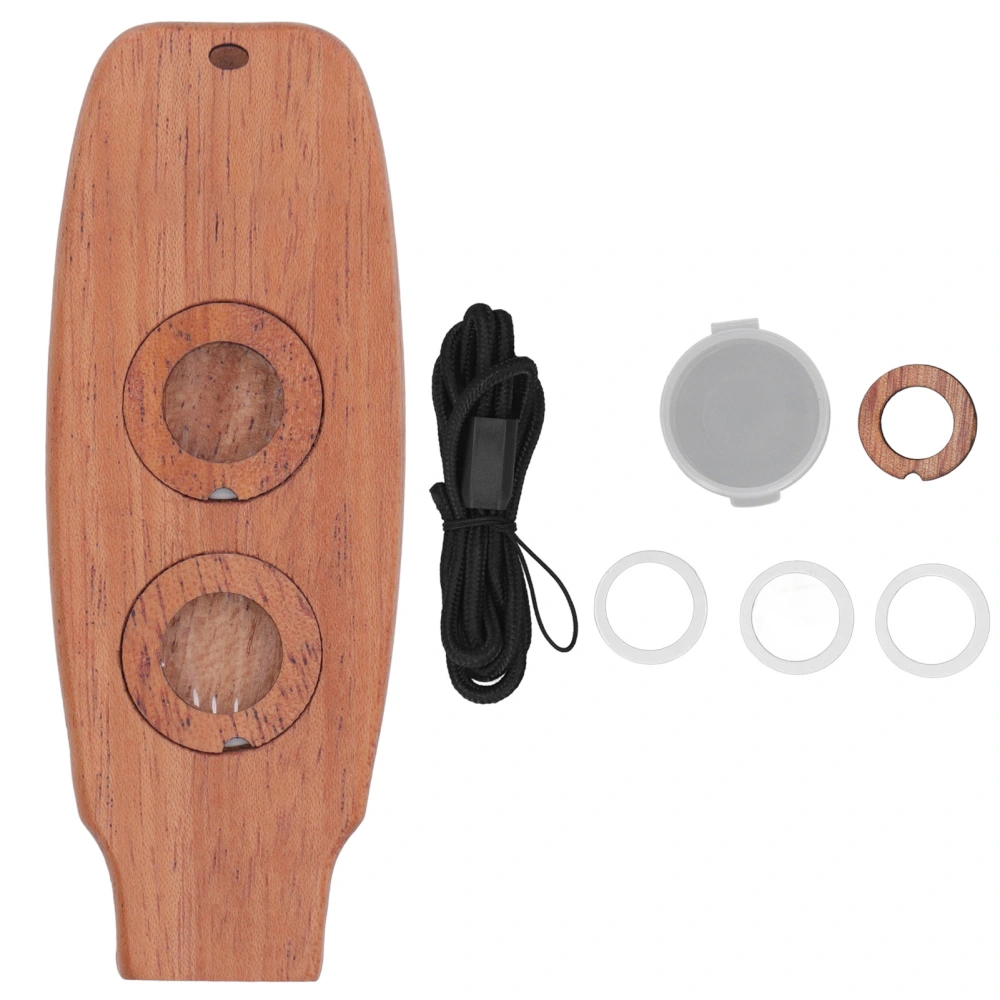 Kazoos Flute Compacct Portable Mahogany Professional Kazoo for Children Beginner Adult Type 4