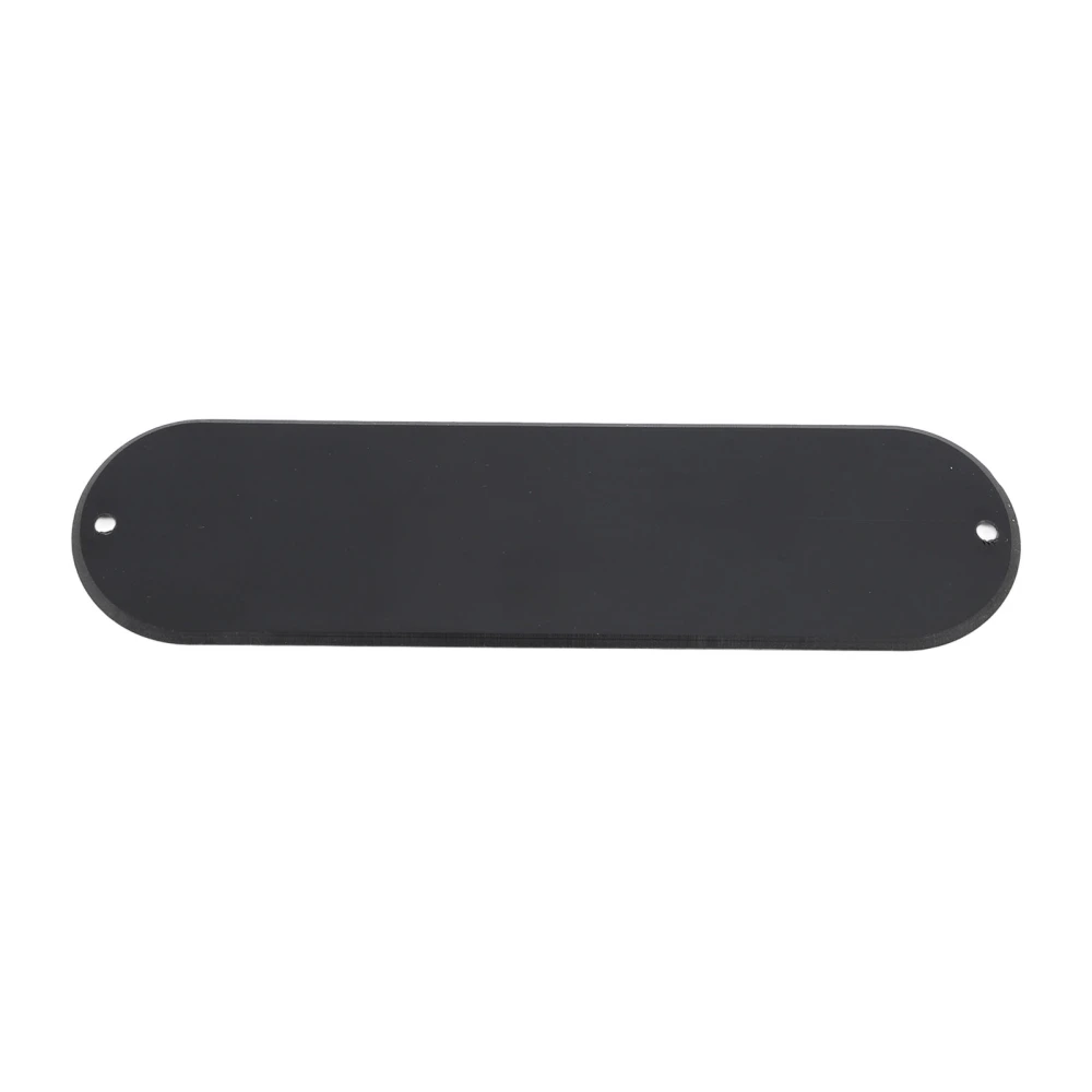 Blank Back Plate Standard 32mm Width No Hole Plastic Electric Guitar Blank Plate for Telecaster