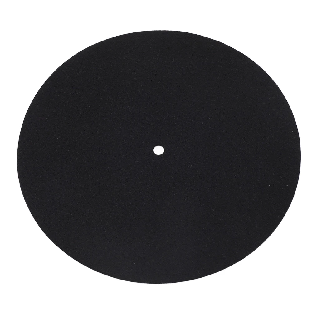 Turntable Slipmat Wool Mat Vibration Reduction Prevent Slip Improve Sound Record Platter Mat Record Player Wool Pad 195mm
