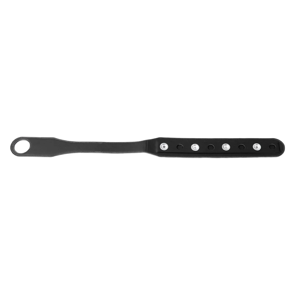 Cello End Pin Holder Strap Leather Cello Endpin Anchor Non Slip Strap for Practice and Performance Black