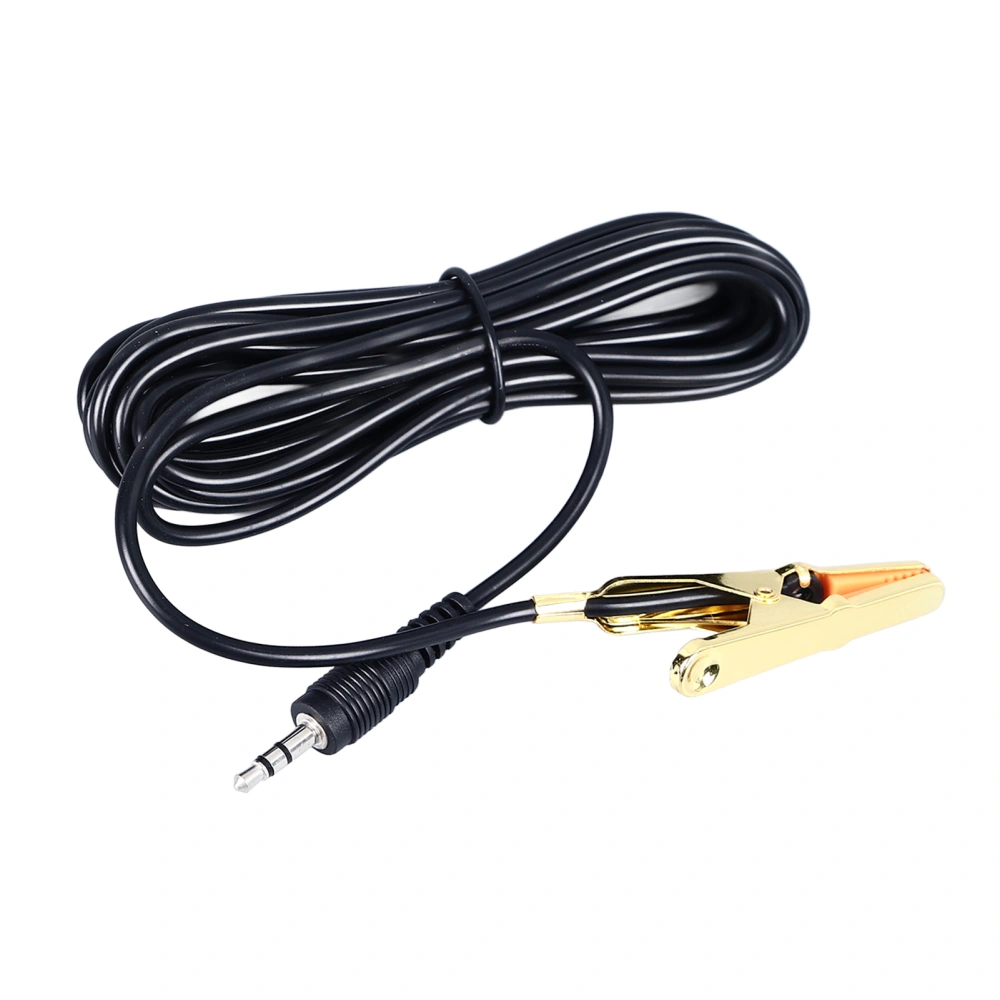 Clip On Pickup Dual Channel HiFi Soundhole Pickup Clip for Guitar Erhu String Instrument Gold 300cm/118.1in