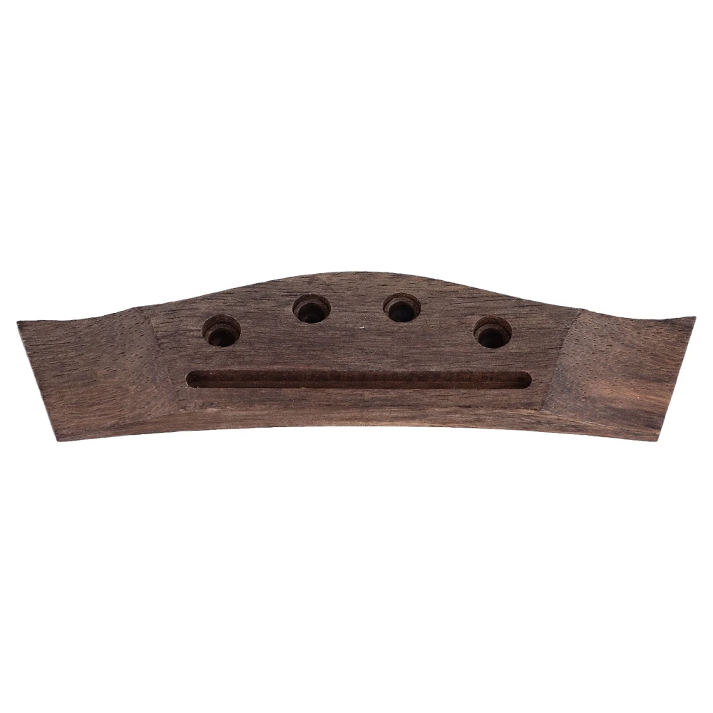 Guitar Bridge Wood 4 String Dovetail Professional Rosewood Guitar Bridge Replacement