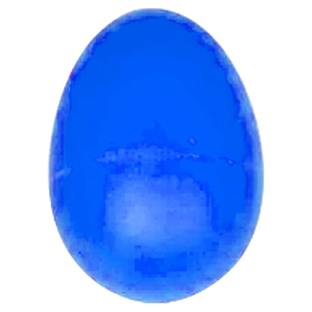 Plastic Egg Shaker Early Education Portable Musical Easter Egg for Kindergarten Home Travel Blue