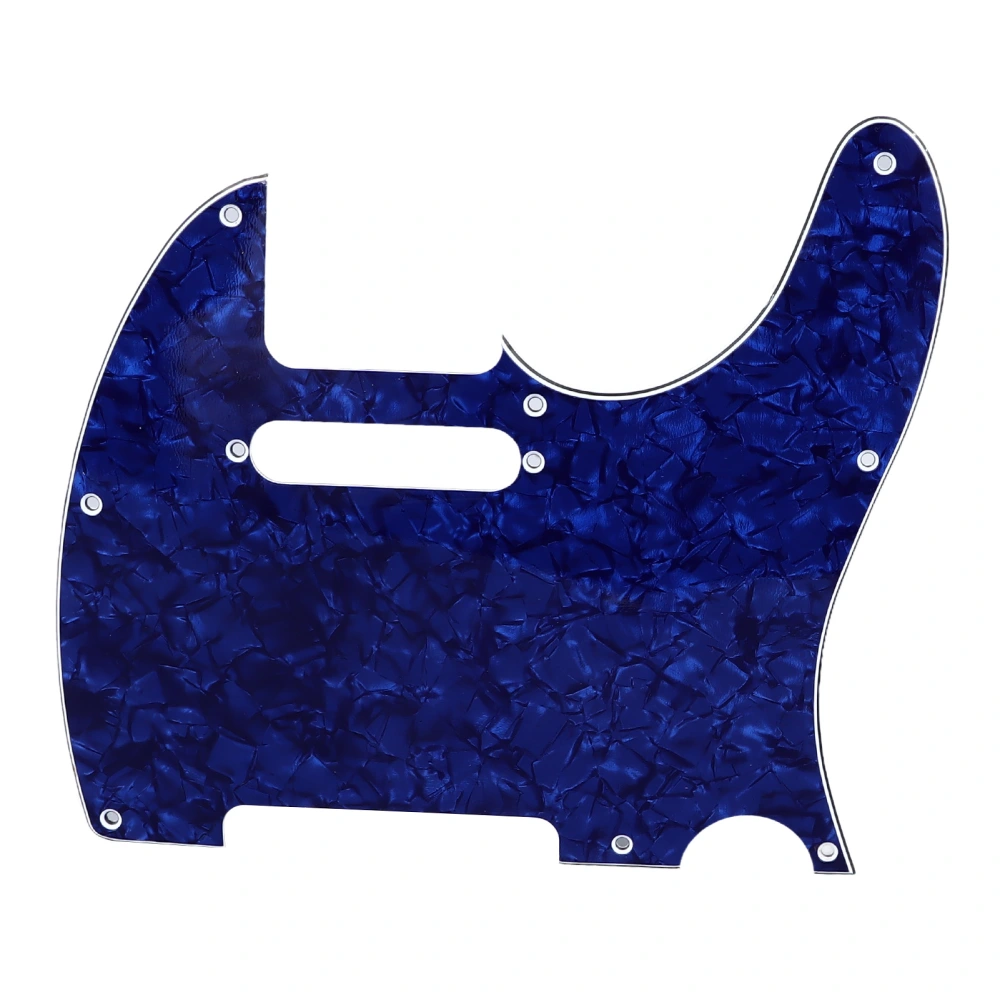 Acoustic Guitar Pickguard PVC Durable Electric Guitar Anti Scratch for TL Guard Plate GQ231 Blue Pearl