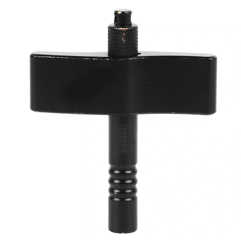 Drum Tuning Key Metal Portable Professional Multifunctional Square Drum Wrench for Gongs Pianos Black