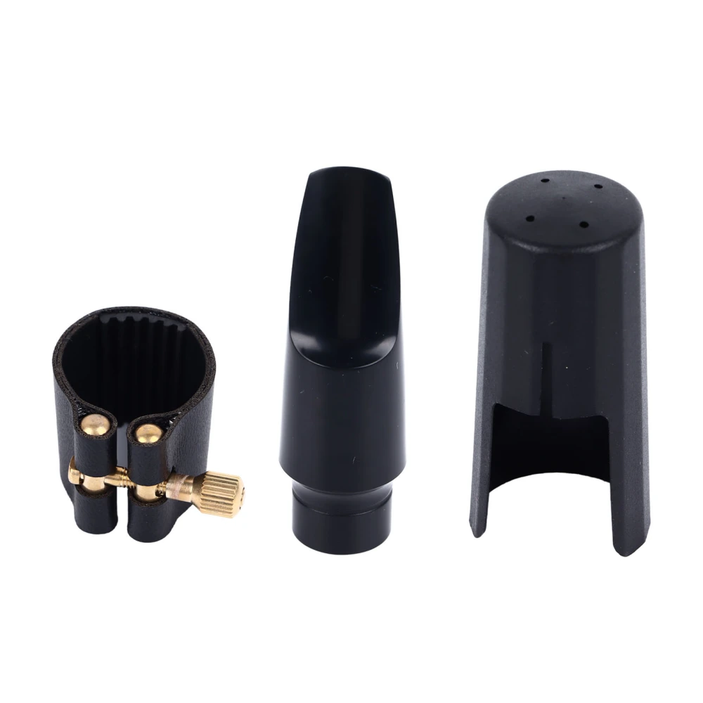 Alto Saxophone Mouthpiece Kit Professional Mouthpiece Cap Ligature Set Alto Sax Accessories