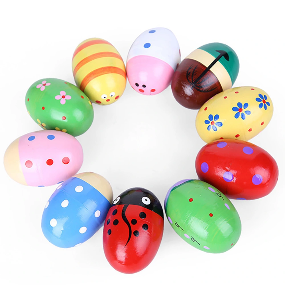 Maracas Egg Shakers Colorful Animinal Shape Hand Percussion Musical Instrument Toy for Kids Toddlers