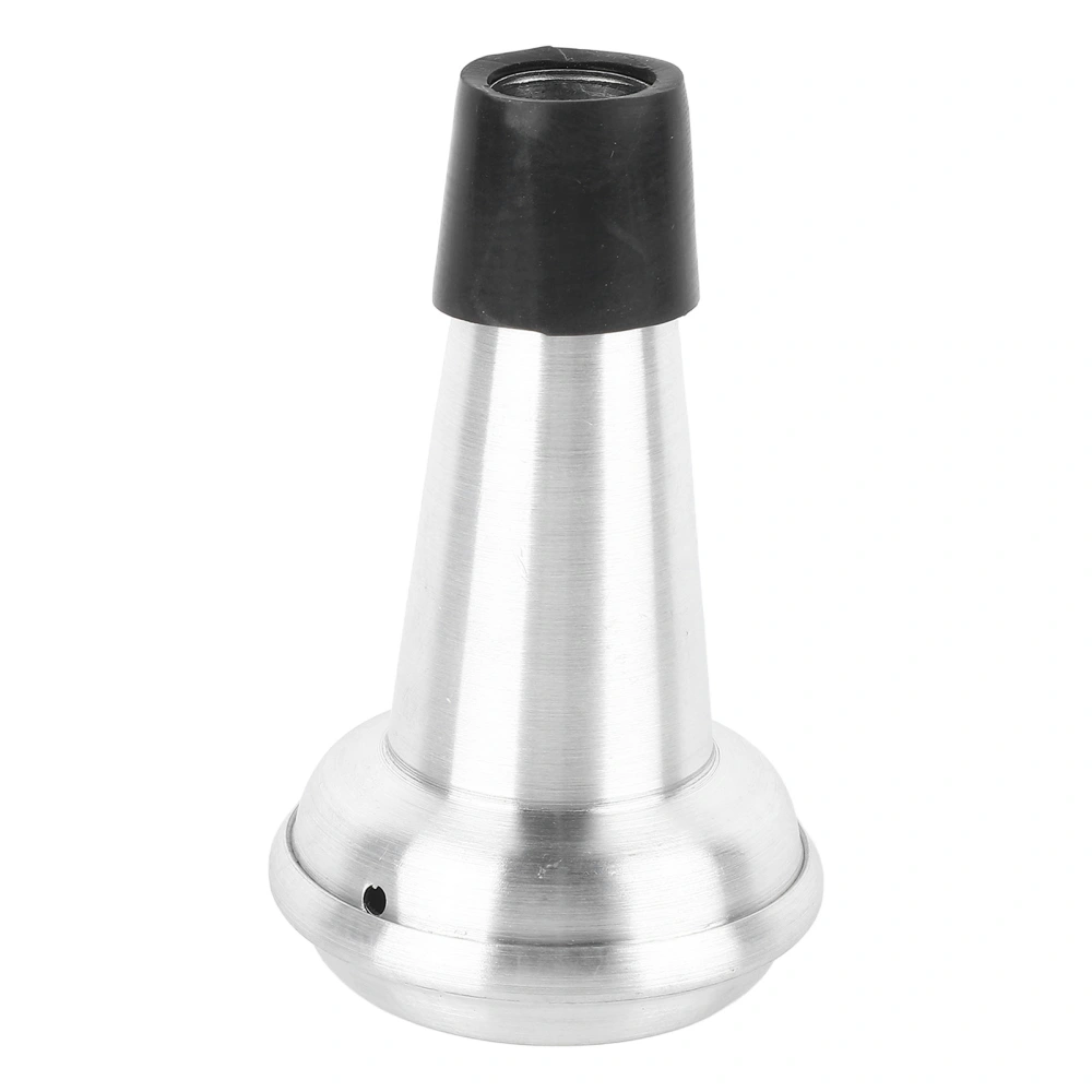 Trumpet Mute Silencer Practice Replacement Lightweight Aluminum Accessories Silver