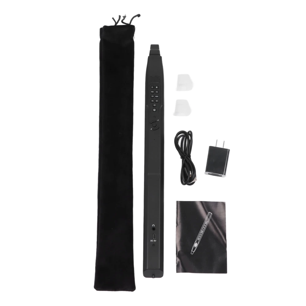 Electric Blowpipe 13 Tones Mini Electric Saxophone Portable Digital Wind Instrument 100‑240V