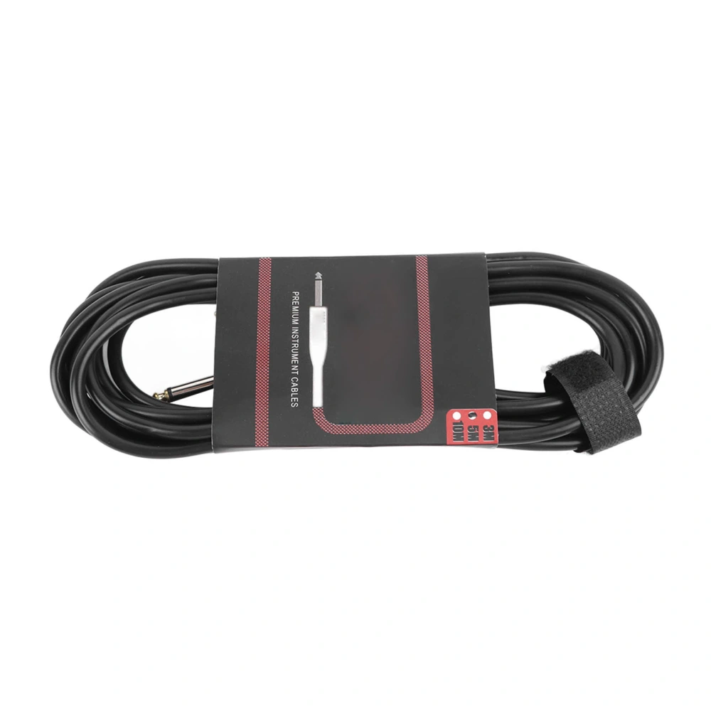 Guitar Patch Cable 6.35mm Pedal Connector Wire 3 Meter Instrument Accessory for Bass Electric Guitar