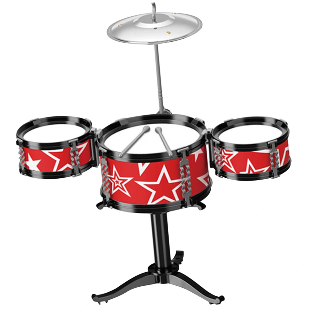 Toddler Drum Kit Kids Toy Jazz Mini Band Rock Set Musical Instruments for Boys Girls Drum Kit Set