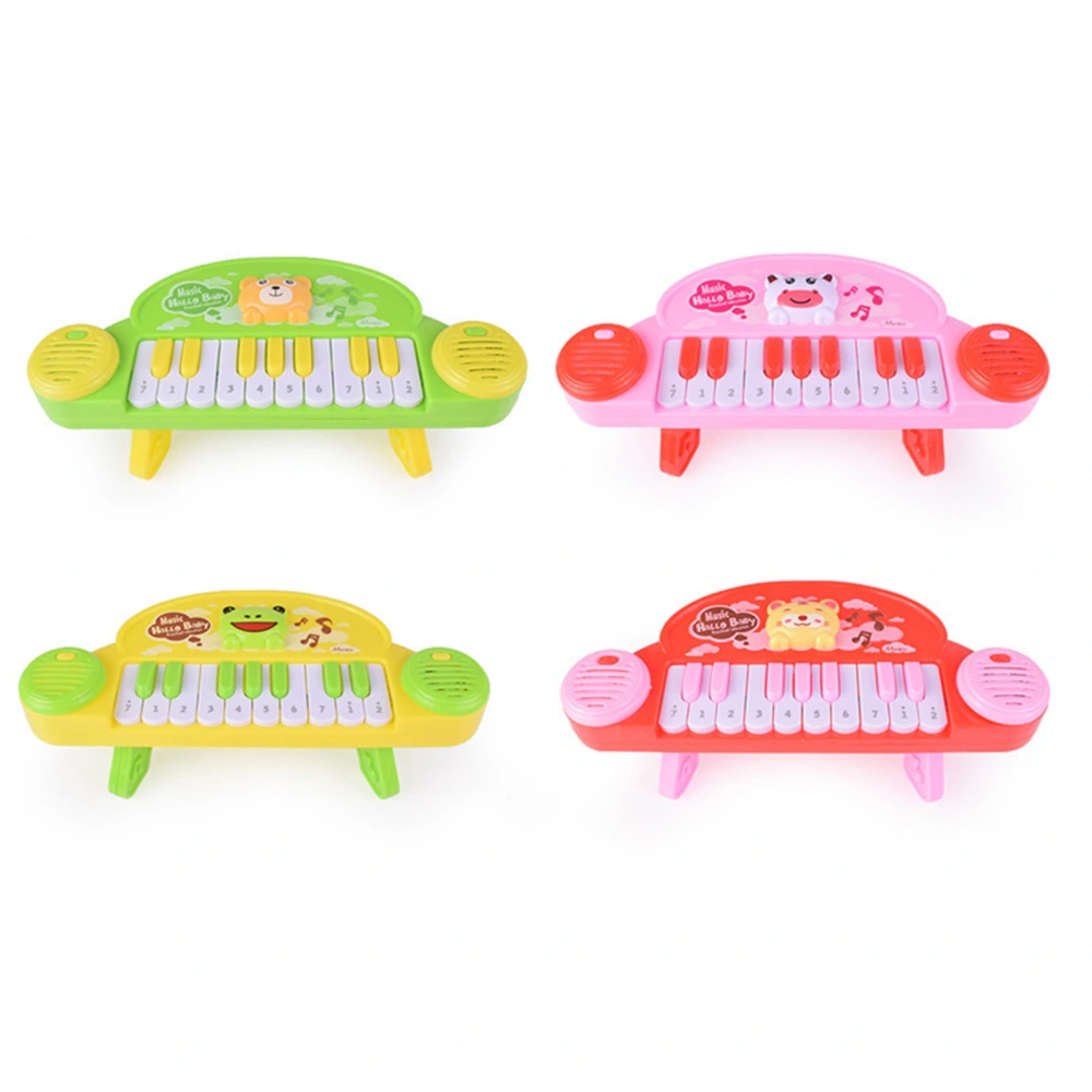 Baby Piano Toy Playable Interactive Plastic Portable Educational Musical Toy for Baby Girls Boys Gift 4 Colors