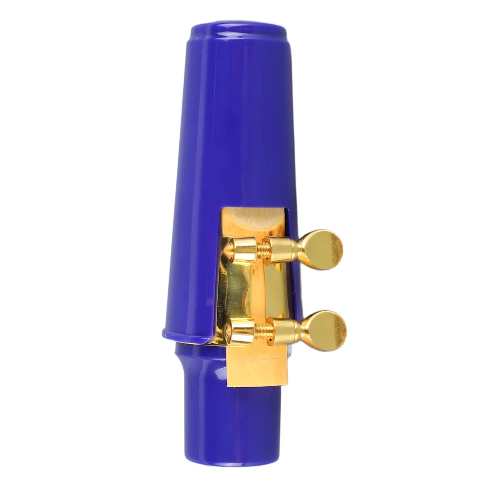 Alto Saxophone Mouthpiece Kit Sax Cover Ligature Reed Instrument Accessories for Replacement Purple