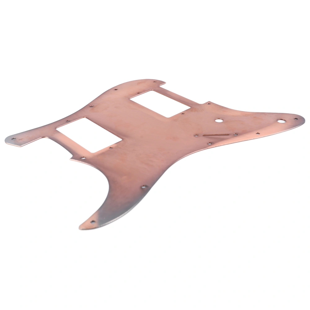 Electric Guitar Pickguard Aluminum Alloy 2 Humbucker Guitars Pick Guard Scratch Plate Purple Bronze