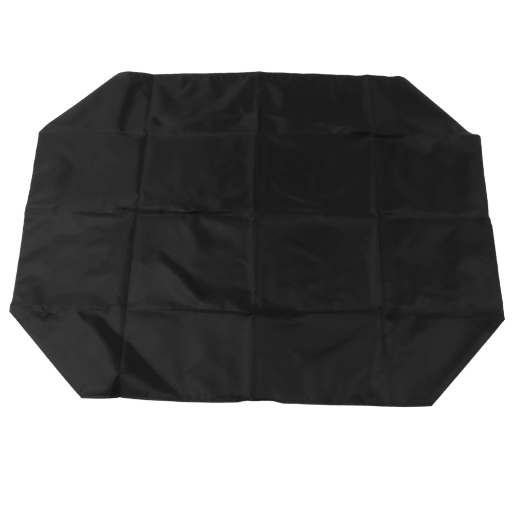 Piano Keyboard Dust Cover Waterproof Full Coverage Universal Anti Dust Piano Cover Black 88 Keys