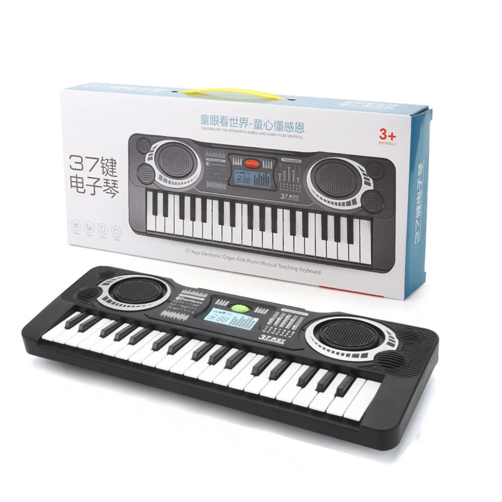 37 Key Keyboard Piano Portable Electronic Piano Keyboard Instrument for Kids Children Type 1