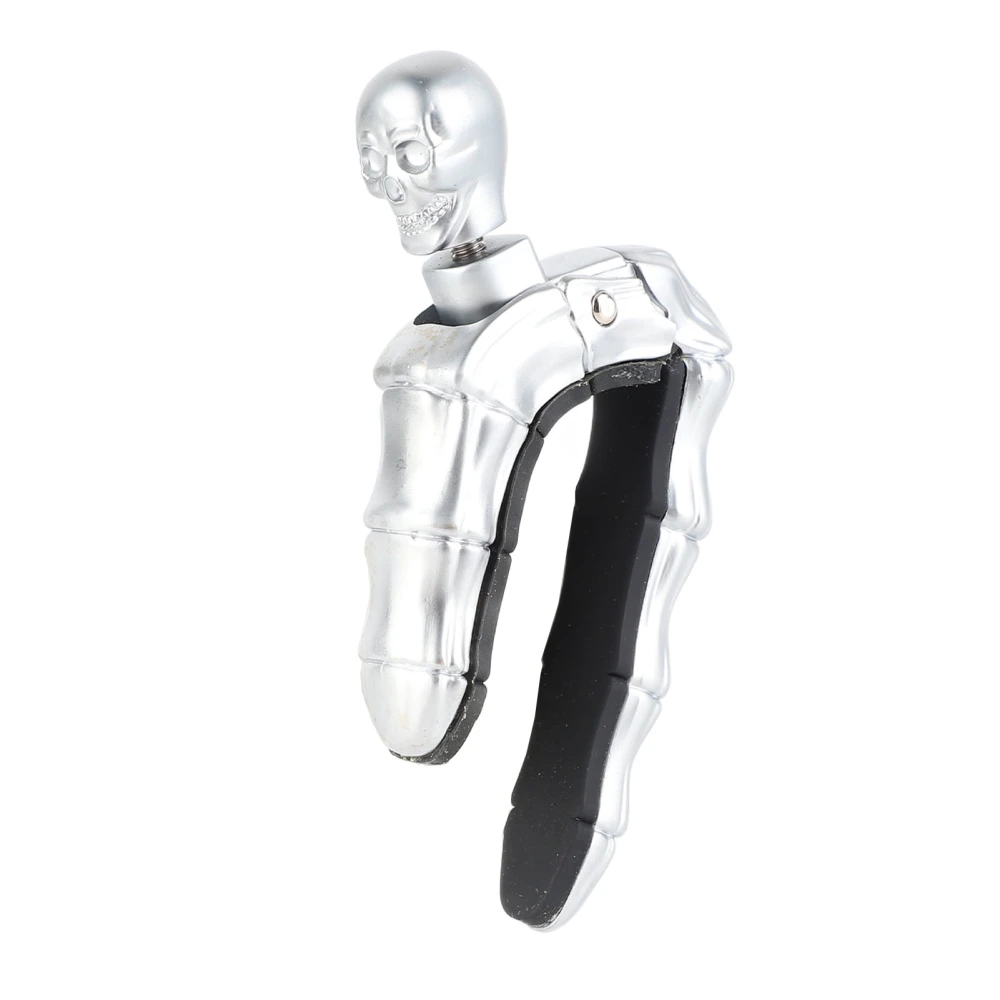 Acoustic Guitar Capo Skull Shape Pretty Cool Metal Electric Classic Guitar Capo for Ukulele Silver