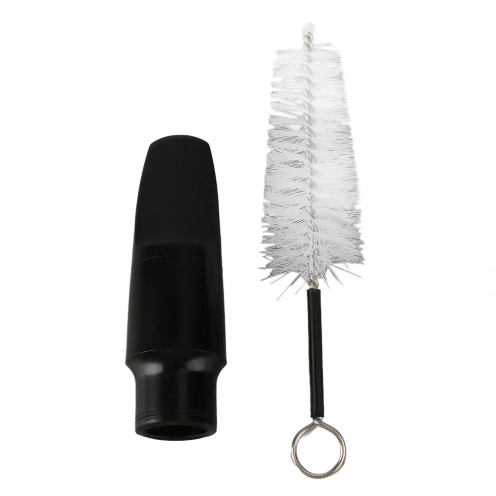 Saxophone Mouthpiece Plastic Soprano Treble Saxophone Whistle Brush Musical Instrument Accessory Cleaning Tool