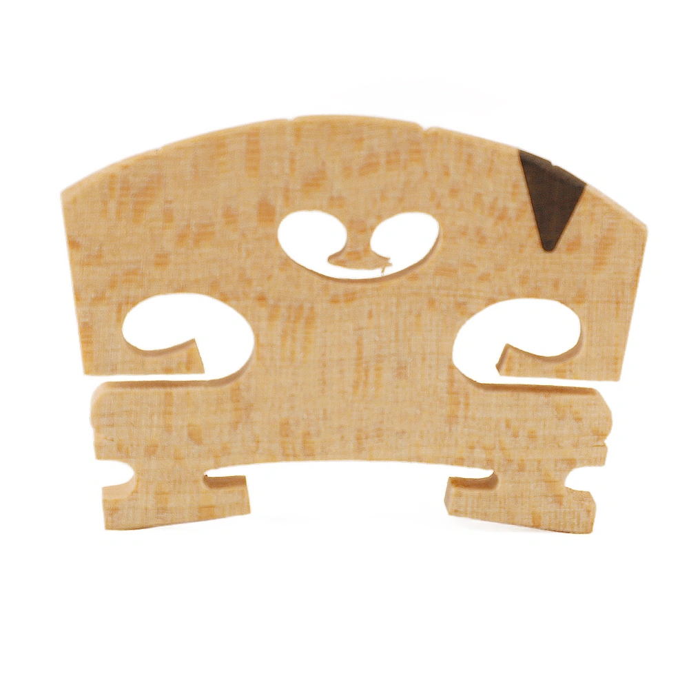 4/4 Violin Bridge Maple Wood Violin Bridge for 4/4 Size Violin Musical Instrument Parts Accessories