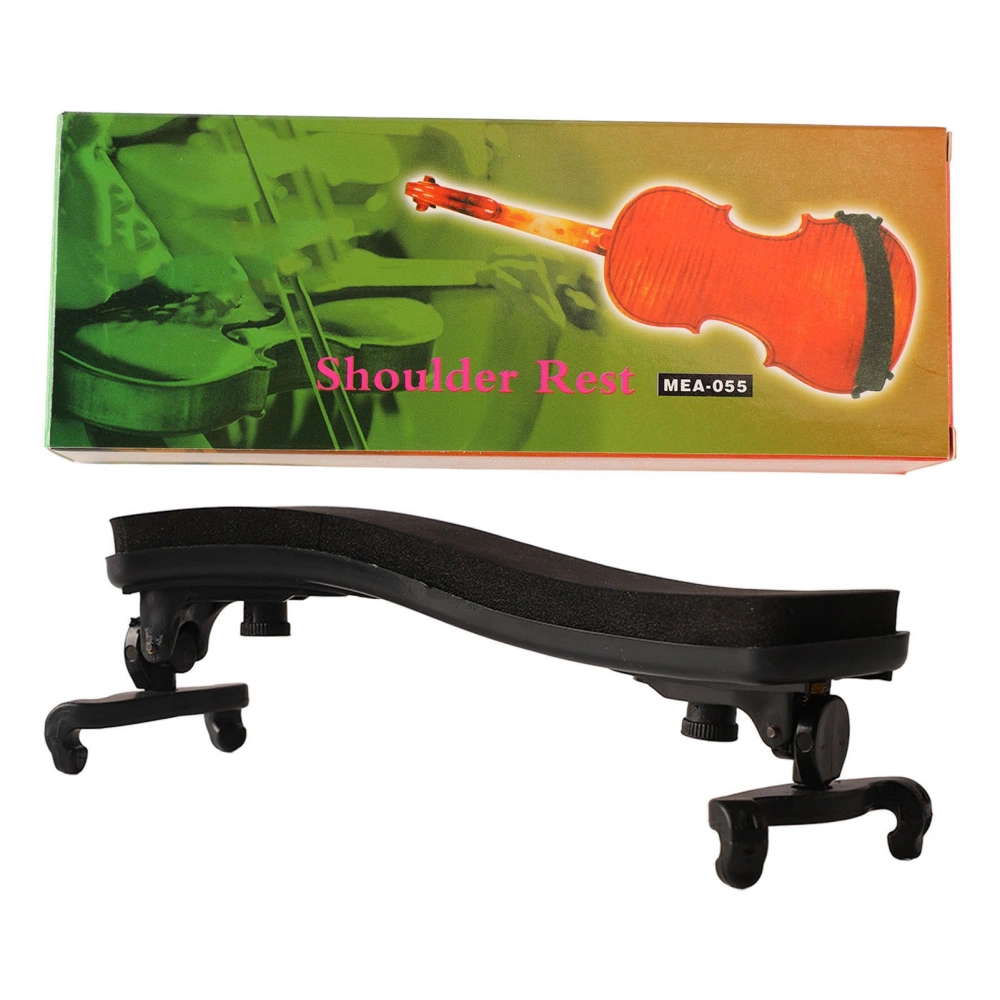 Violin Shoulder Rest Adjustable Comfortable Violin Shoulder Rest for Playing Posture Improving 1/2