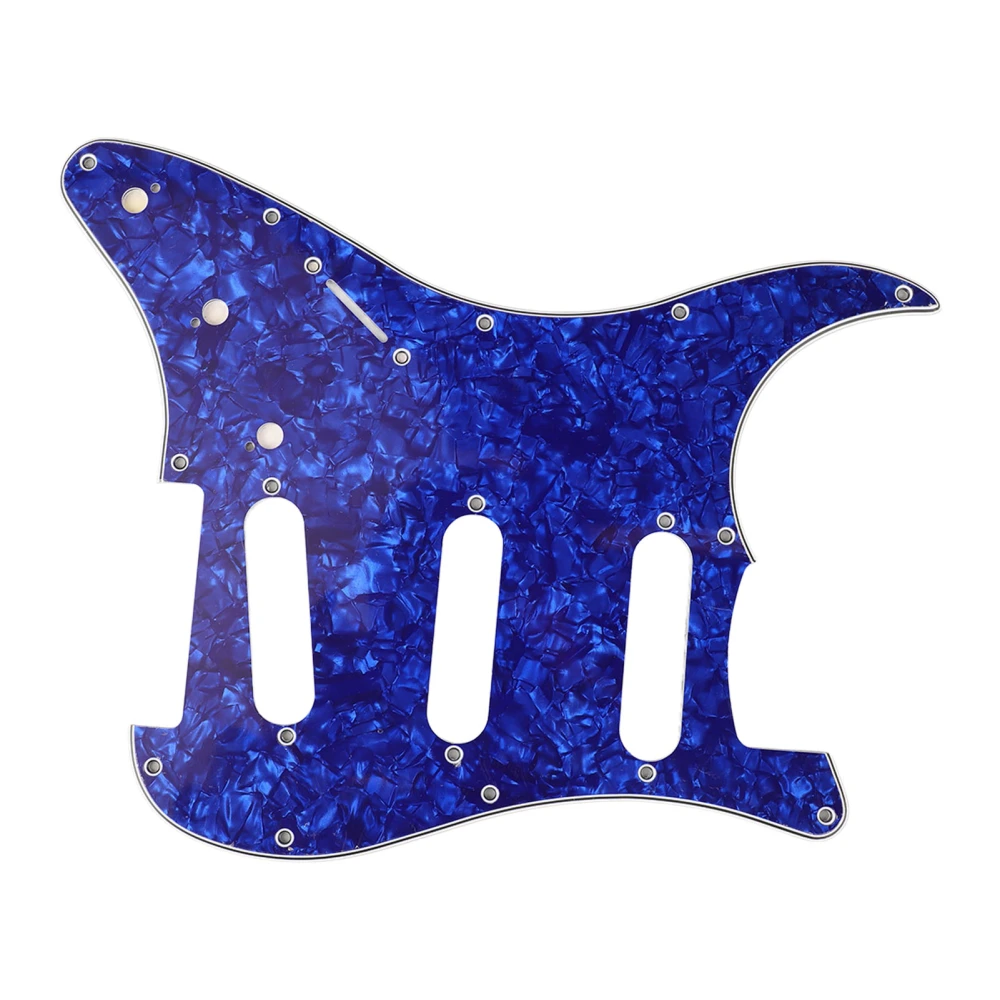Guitar Pickguard Replacement Aluminum Foil Shielding PVC Scratch Protection Guitar Guard Plate GSSS33