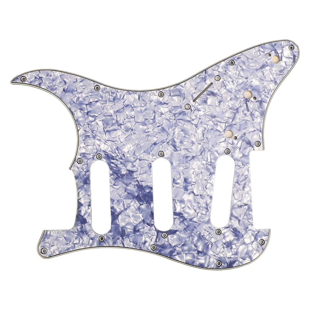 Guitar Pickguard Replacement Aluminum Foil Shielding PVC Scratch Protection Guitar Guard Plate GSSS37