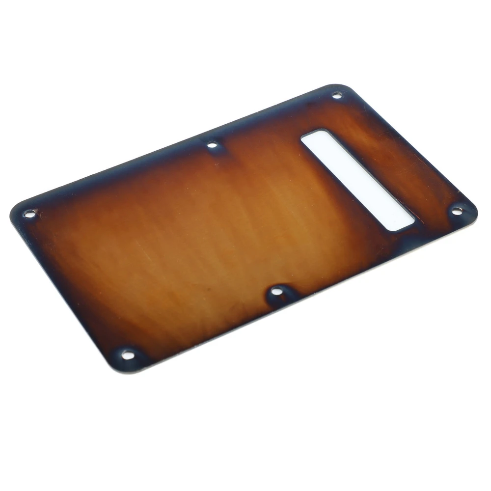 Electric Guitar Rear Backplate Spring Cover Aluminum Alloy Smooth Appearance Guitar Back Plate Red Copper Color