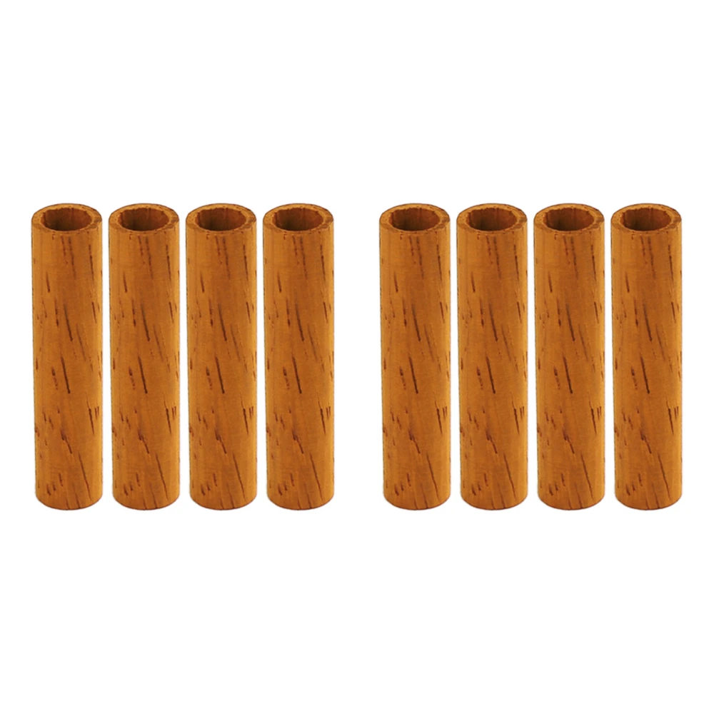 8Pcs Truss Rod Tube Rosewood Practical Guitar Truss Rod Tube Replacement for Maintenance DIY