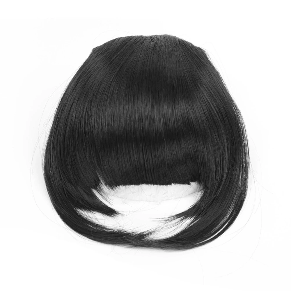 Fake Hair Bangs for Women Natural Black/Brown/Blonde Hair Bangs