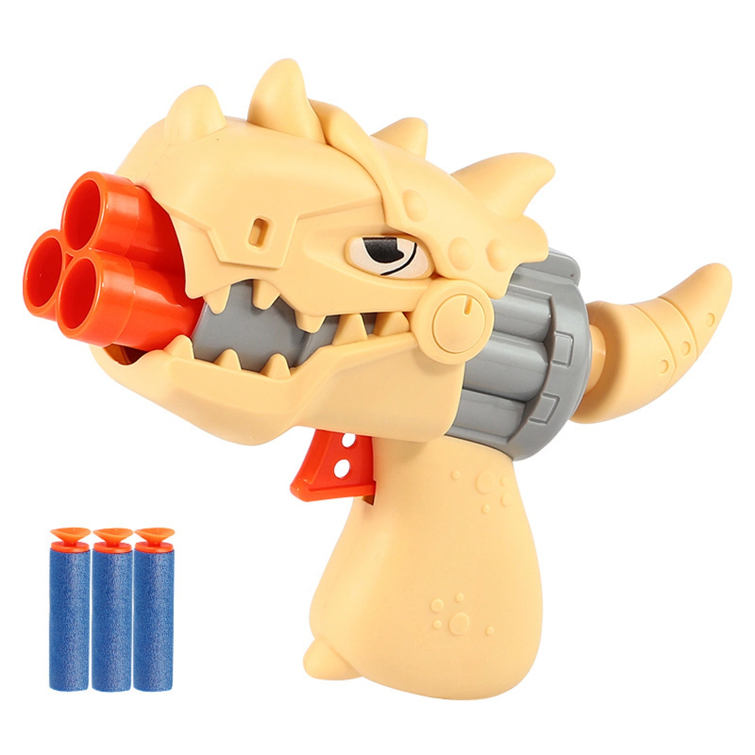 Kids Dinosaur Shooting Toy, Soft Bullet Indoor Outdoor Shooting Game