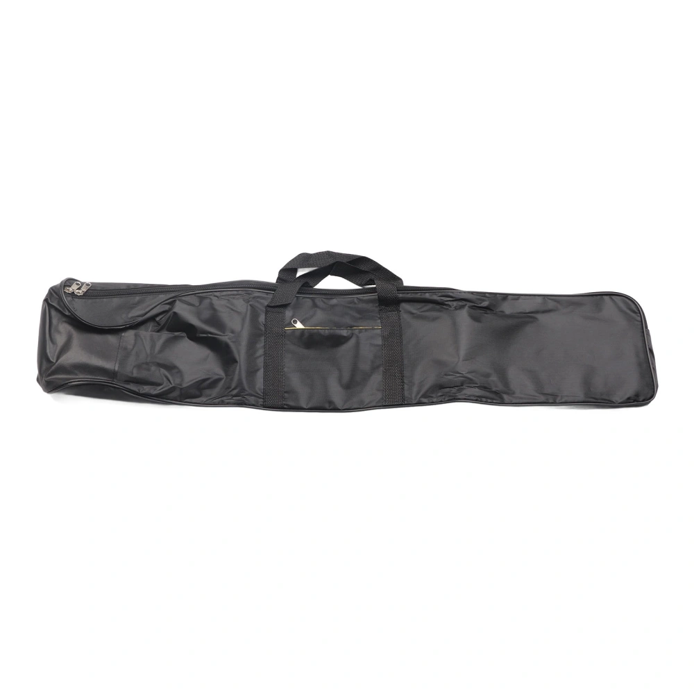 Black Chinese Erhu Storage Bag Canvas Rain Proof Practical Comfortable Hand Feel Soft Erhu Bag 90cm Length