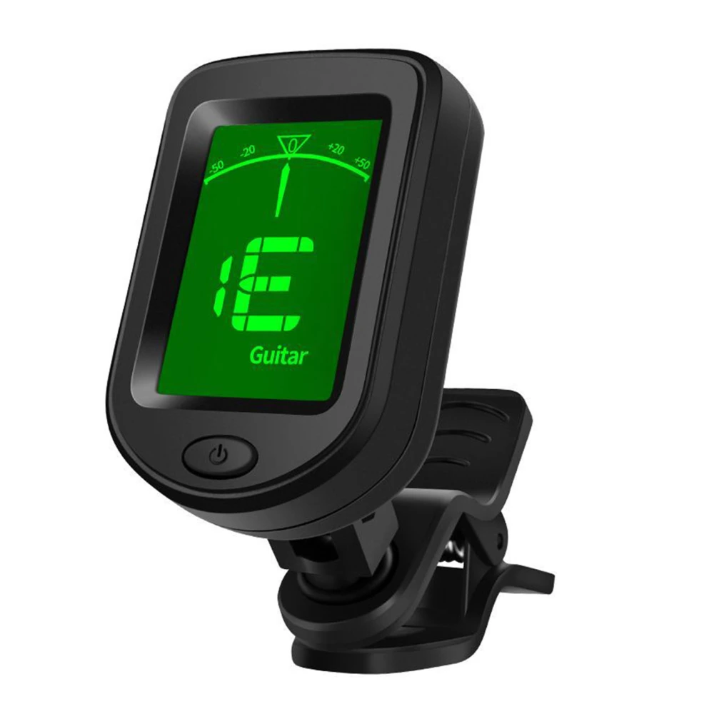 Digital Electronic Tuner LCD Display 12 Equal Temperament Automatic Tuner for Guitar Violin