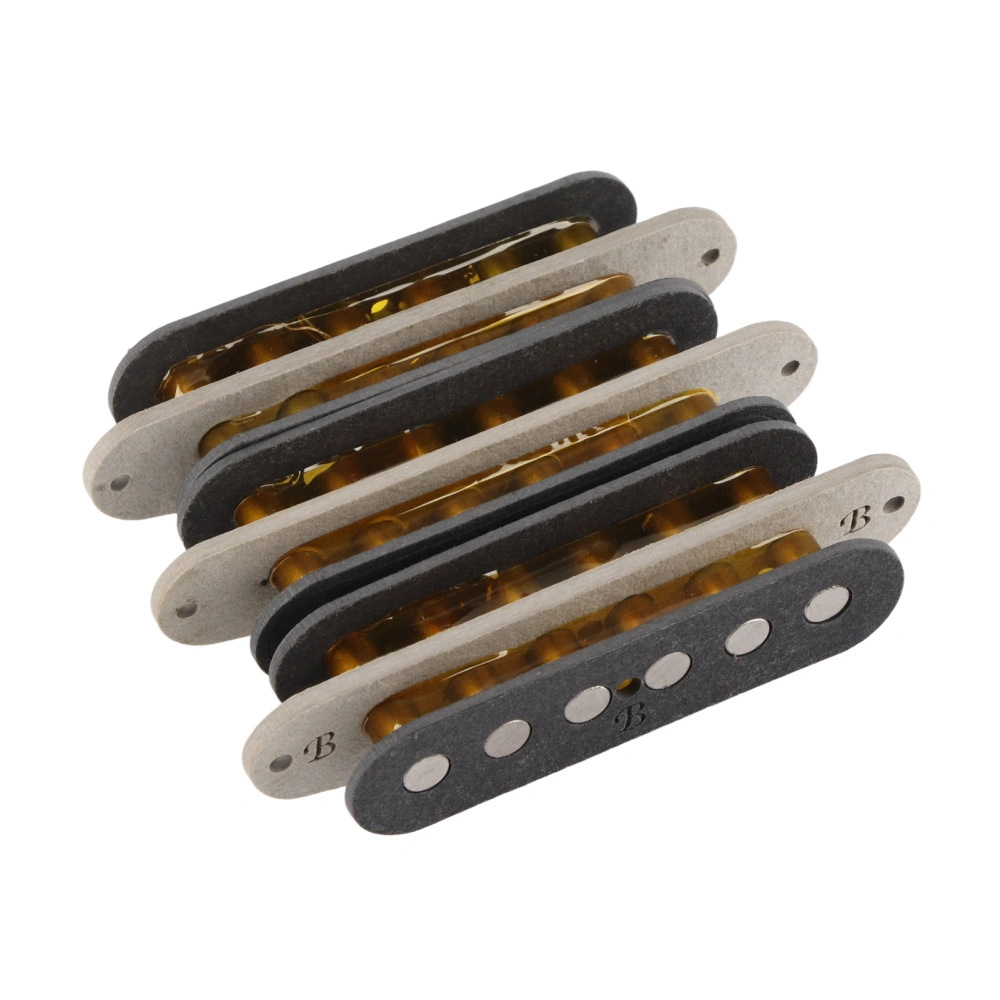 3Pcs Guitar Pickup Metal Noise Elimination Clear Sound Guitar Integrated Pickup Replacement