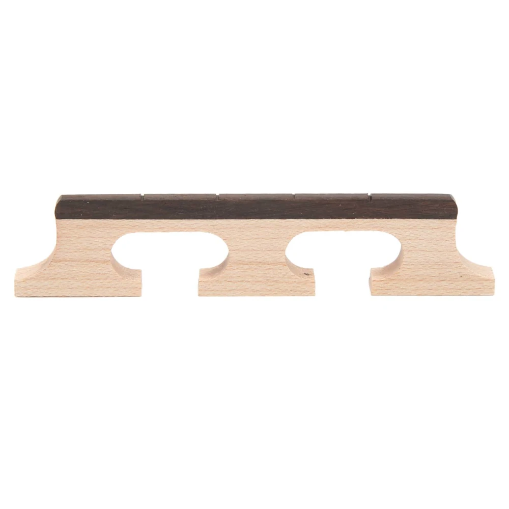 4 String Banjo Bridge Rosewood Decorative Robust Wooden 3 Leg Banjo Bridge Replacement for Music Class