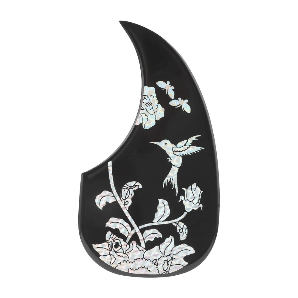 Guitar Pickguard Precisely Cut Beautiful Pattern Decorative Self Adhesion Acoustic Guitar Scratch Plate