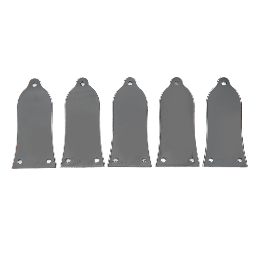 5PCS 3 Holes Truss Rod Cover Plastic Neck Adjusting Rod Cover Plates for Electric Guitar Bass