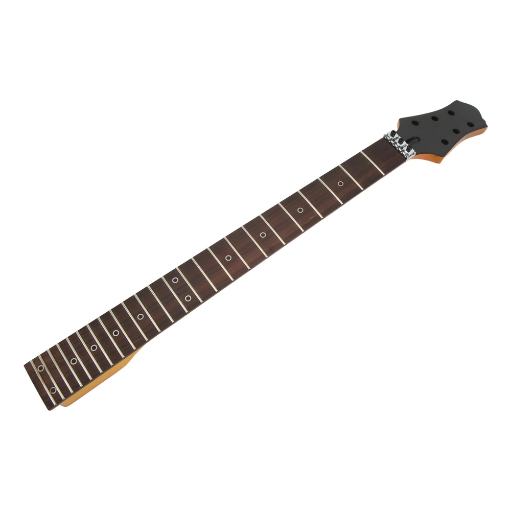 Guitar Neck Fingerboard 24 Fret 25.6in Smoothly Elegant Wood Electric Guitar Neck Replacement