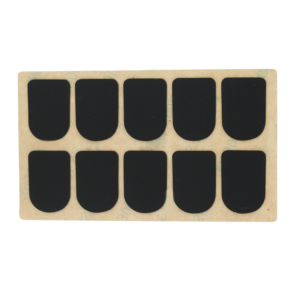 Silicone Mouthpiece Pad Great Feeling Protective Soft Mouthpiece Cushion for Music Playing Clarinet Black 0.5