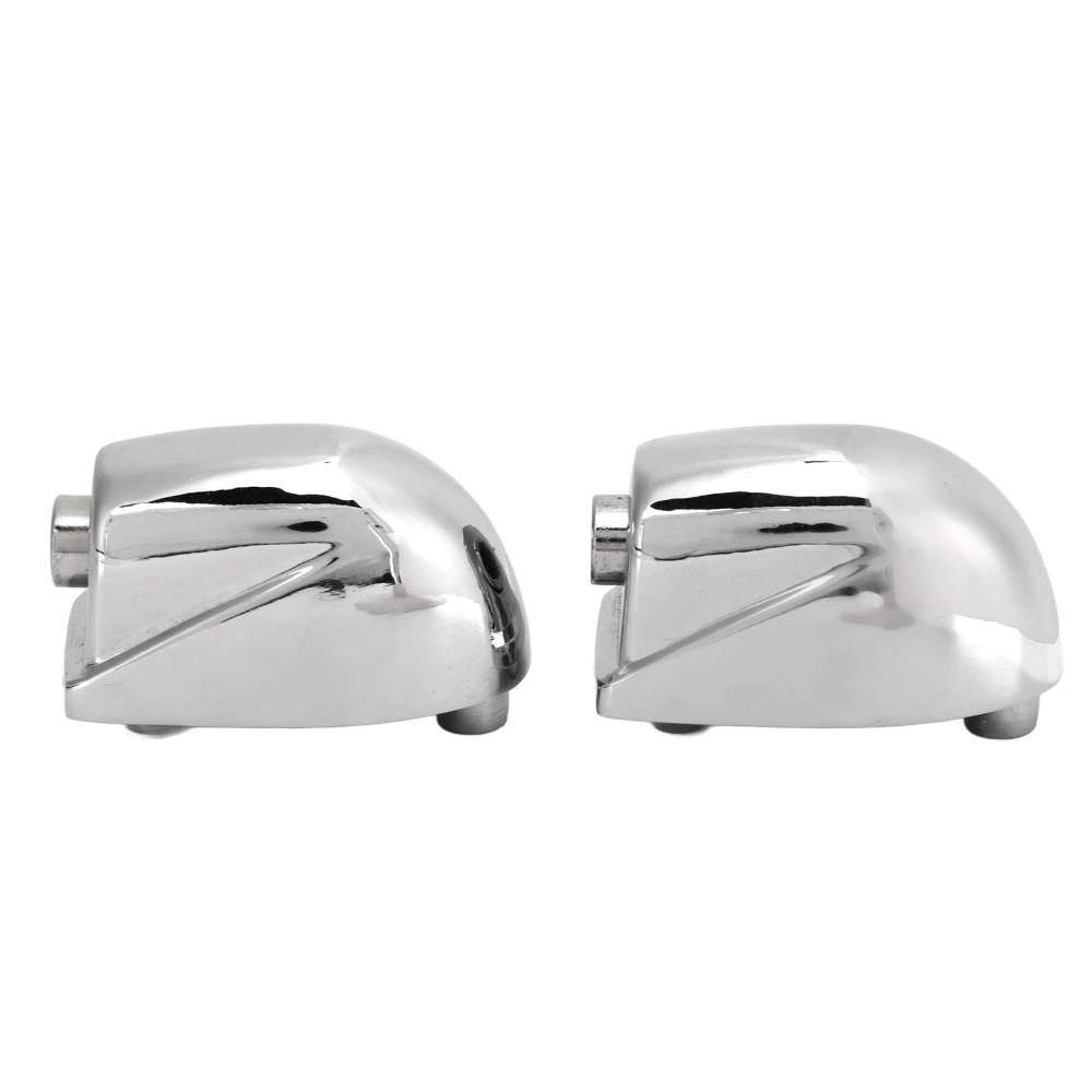 2 Pcs Drum Lug Silver Sturdy Durable Easy Installation Snare Drum Ear Metal Drum Lug Drum Accessories