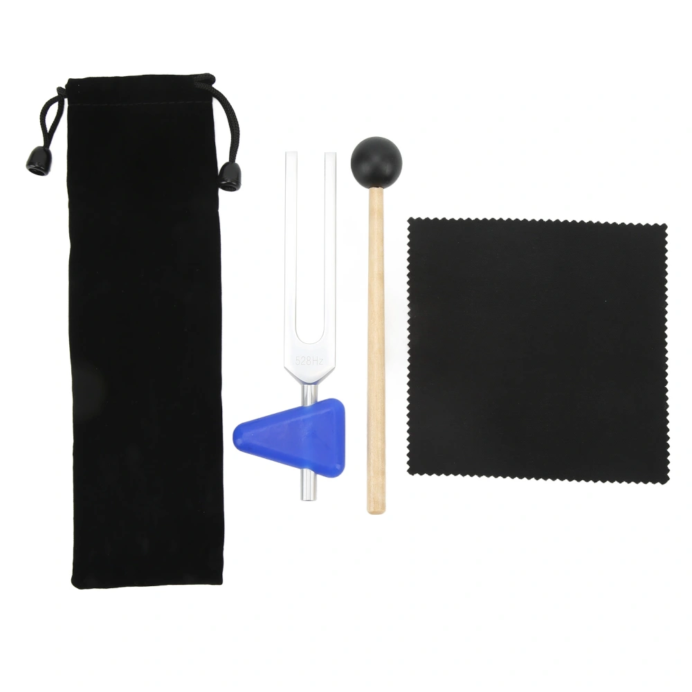 Yoga Tuning Accurate 528Hz Vibration Stress Relief Lightweight Portable Fork Tuning Fork Kit for Yoga Meditation 528Hz