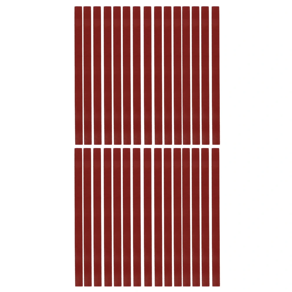 30Pcs Guitar Sandpaper Easy Operation Portable Stable Performance Leveling Guitar Accessories 100 240 320 Grit