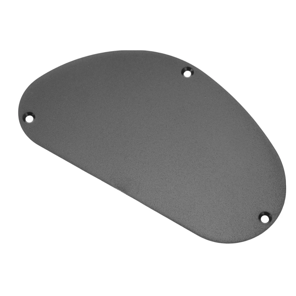 Electric Guitar Back Cover Plastic Cavity Plate Instrument Accessory Black for Replacement