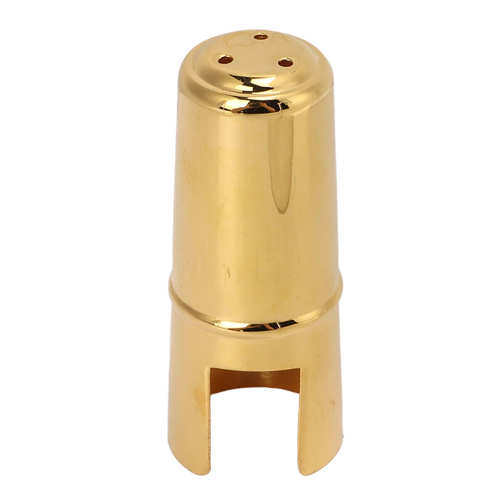 Saxophone Mouthpiece Protective Cap Sax Clarinet Mouth Piece Cover Metal Instrument Accessory Treble