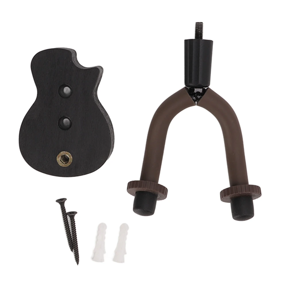 Guitar Wall Mount Holder Rack Hook Keeper Support Bracket Instrument Accessory for Bass
