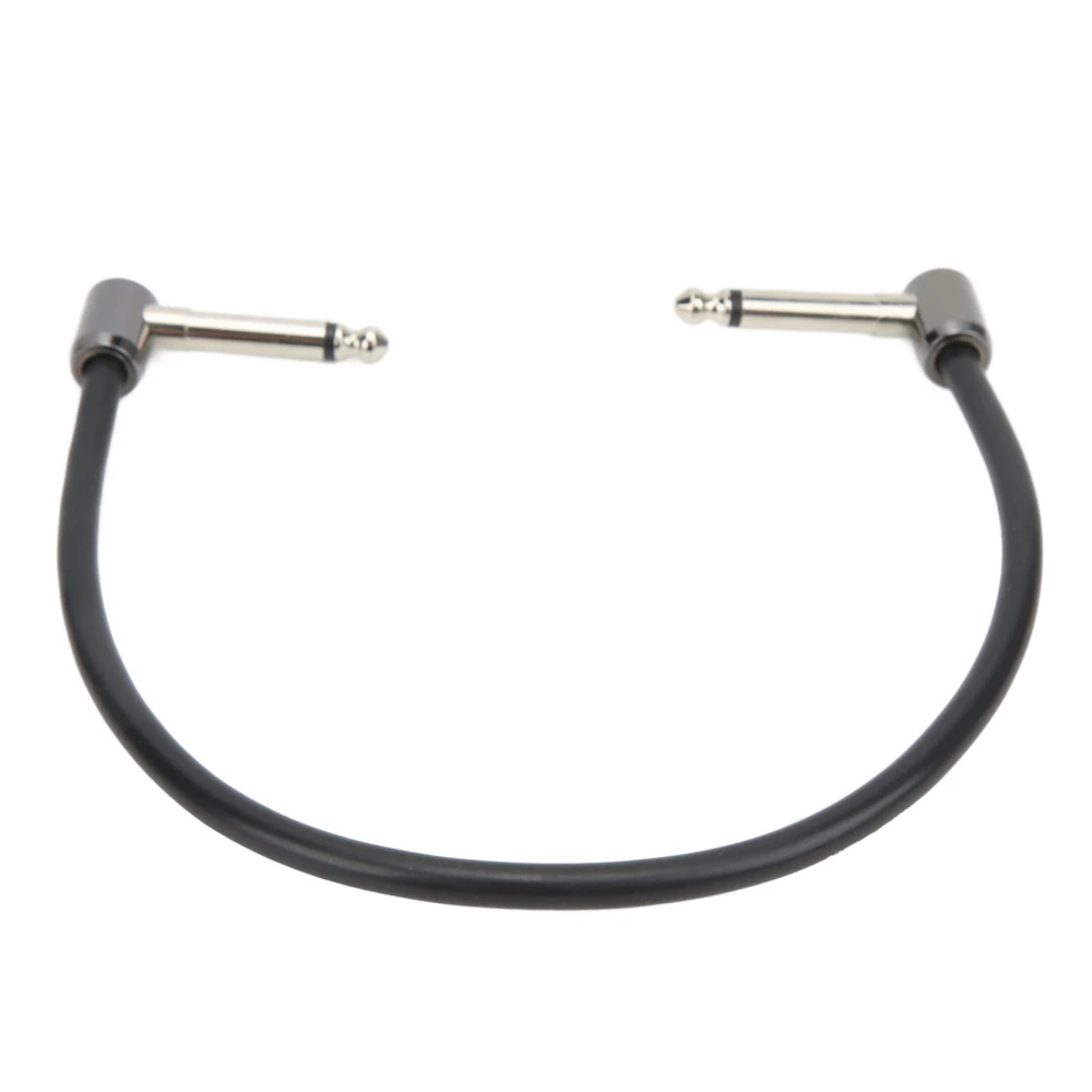 Guitar Patch Cable Pedal Connector Wire 30cm Instrument Accessory for Folk Electric Bass