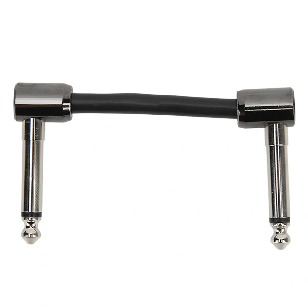 Guitar Patch Cable Pedal Connector Wire 5cm Instrument Accessory for Folk Electric Bass