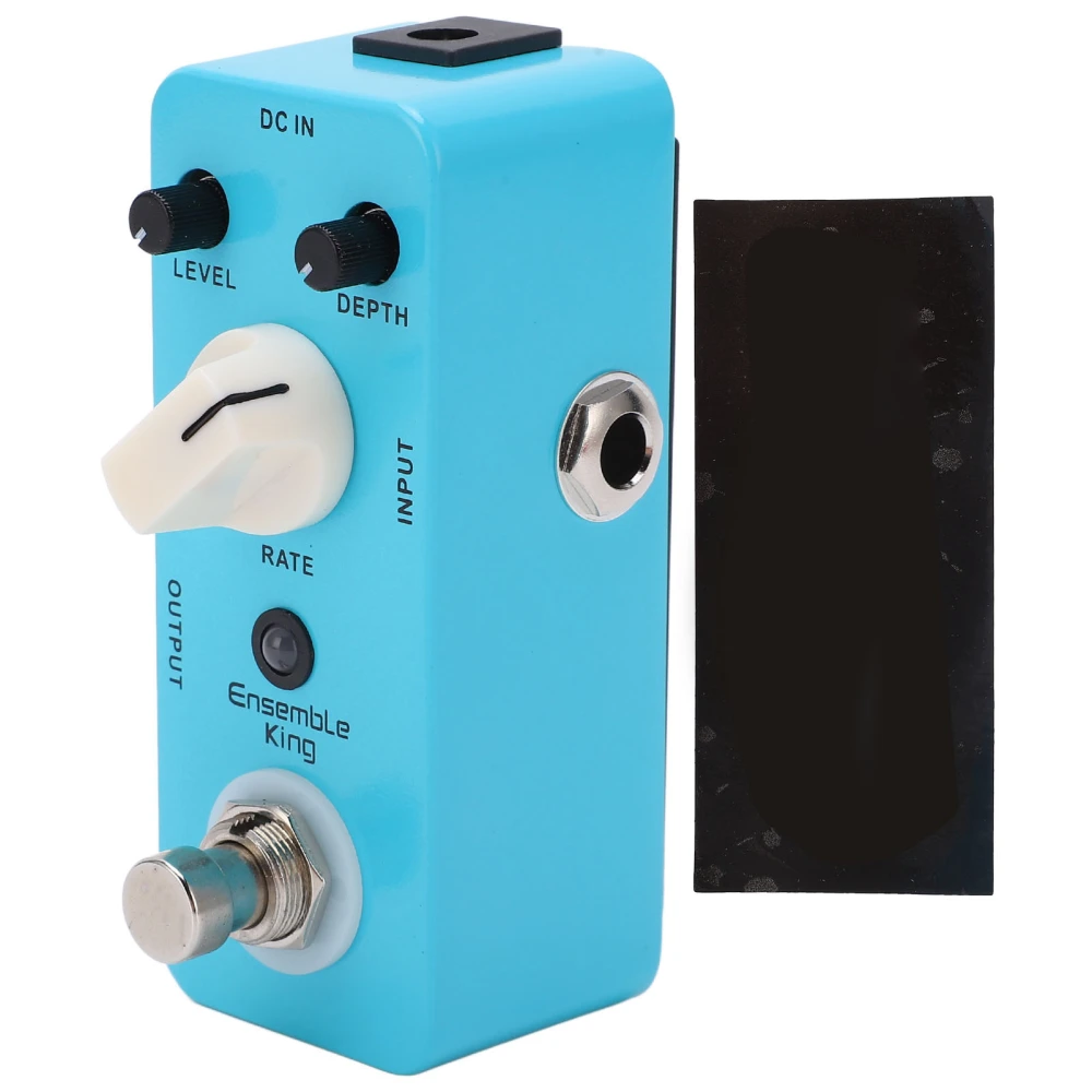 Analog Chorus Pedal Metal Electric Guitar Effect Pedal with True Bypass Switch LED Indicator