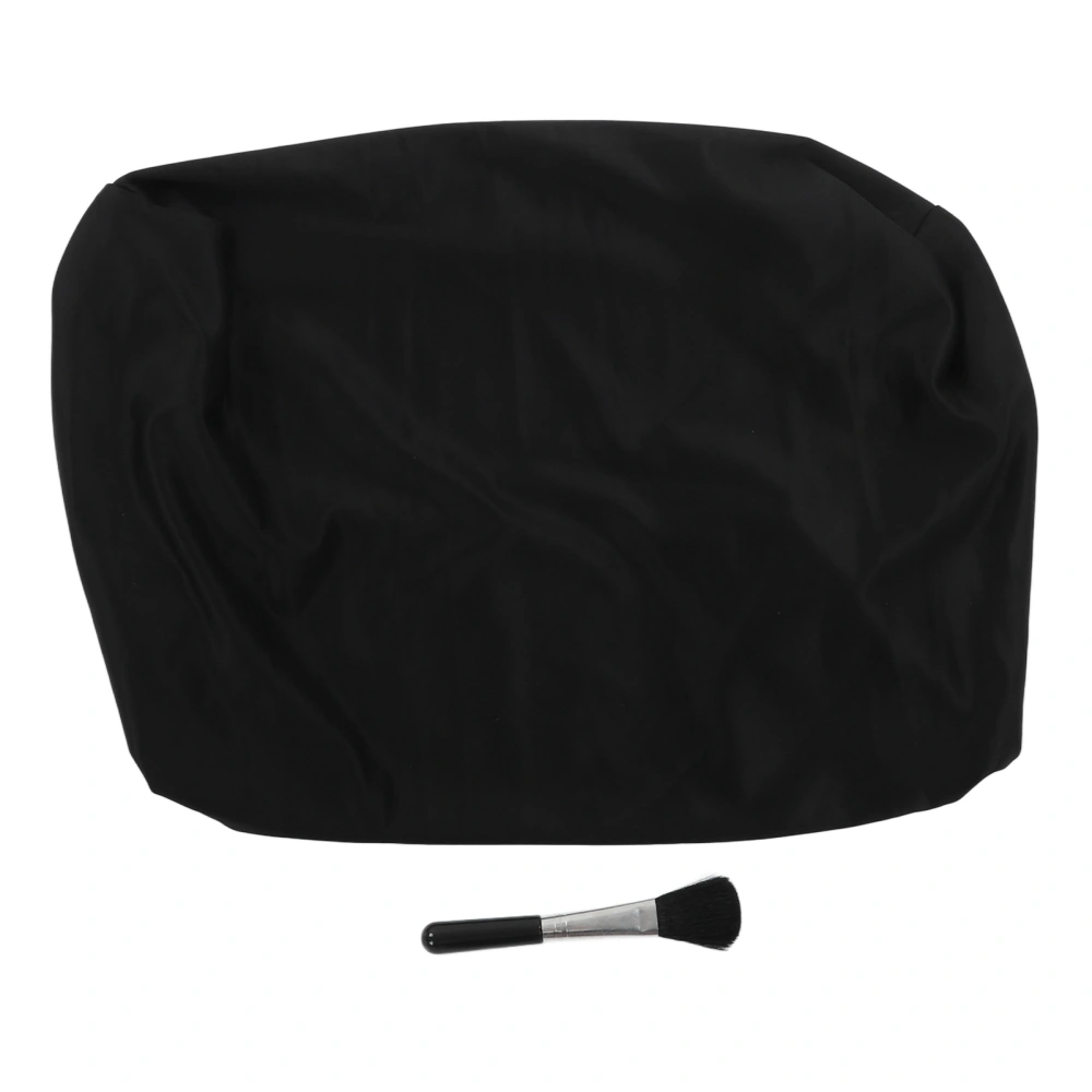 Speaker Cover Dustproof Elastic Cloth Protector Black with Brush for Various InstrumentsM